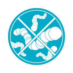 Natural antibacterial protection icon