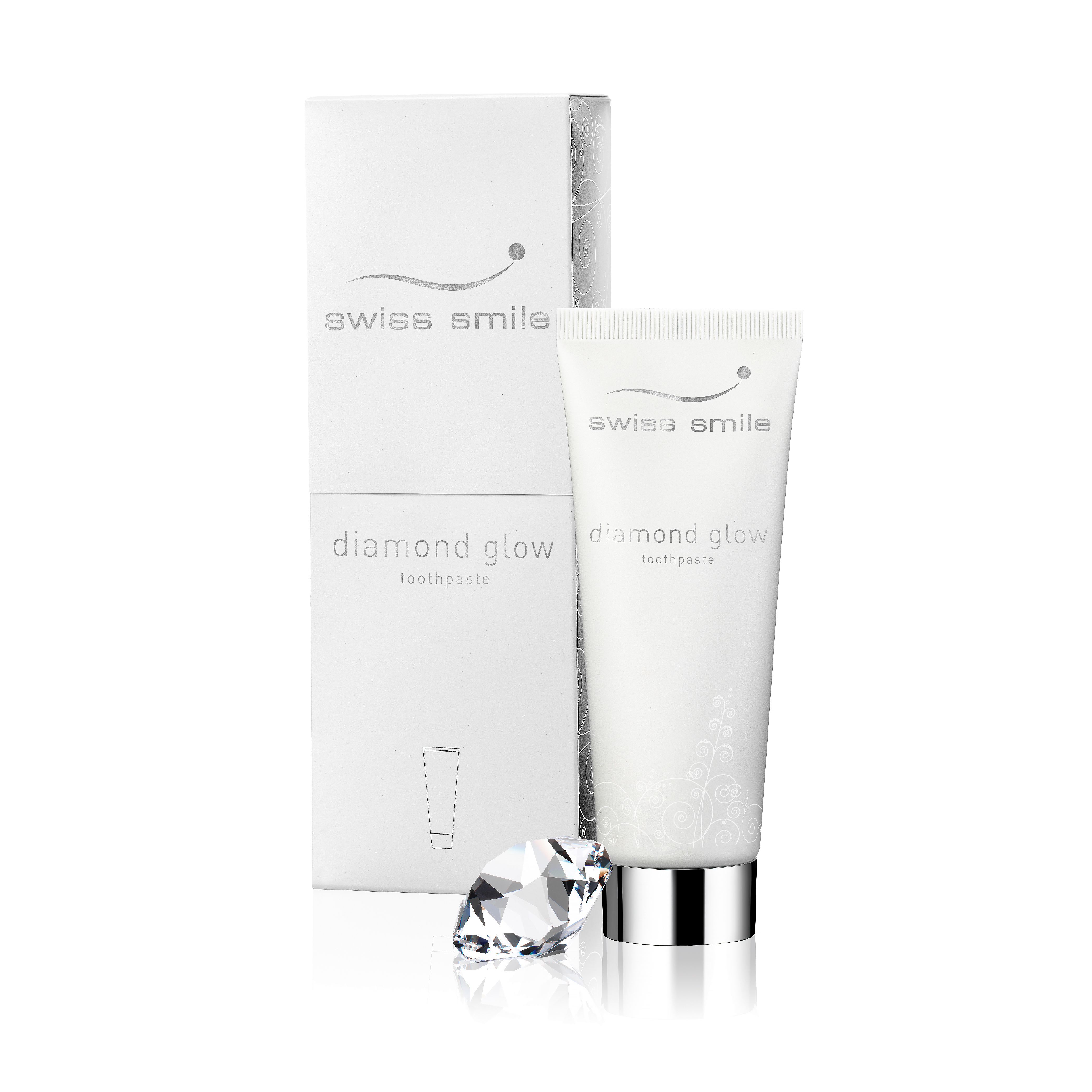 swiss smile Diamond Glow whitening toothpaste
