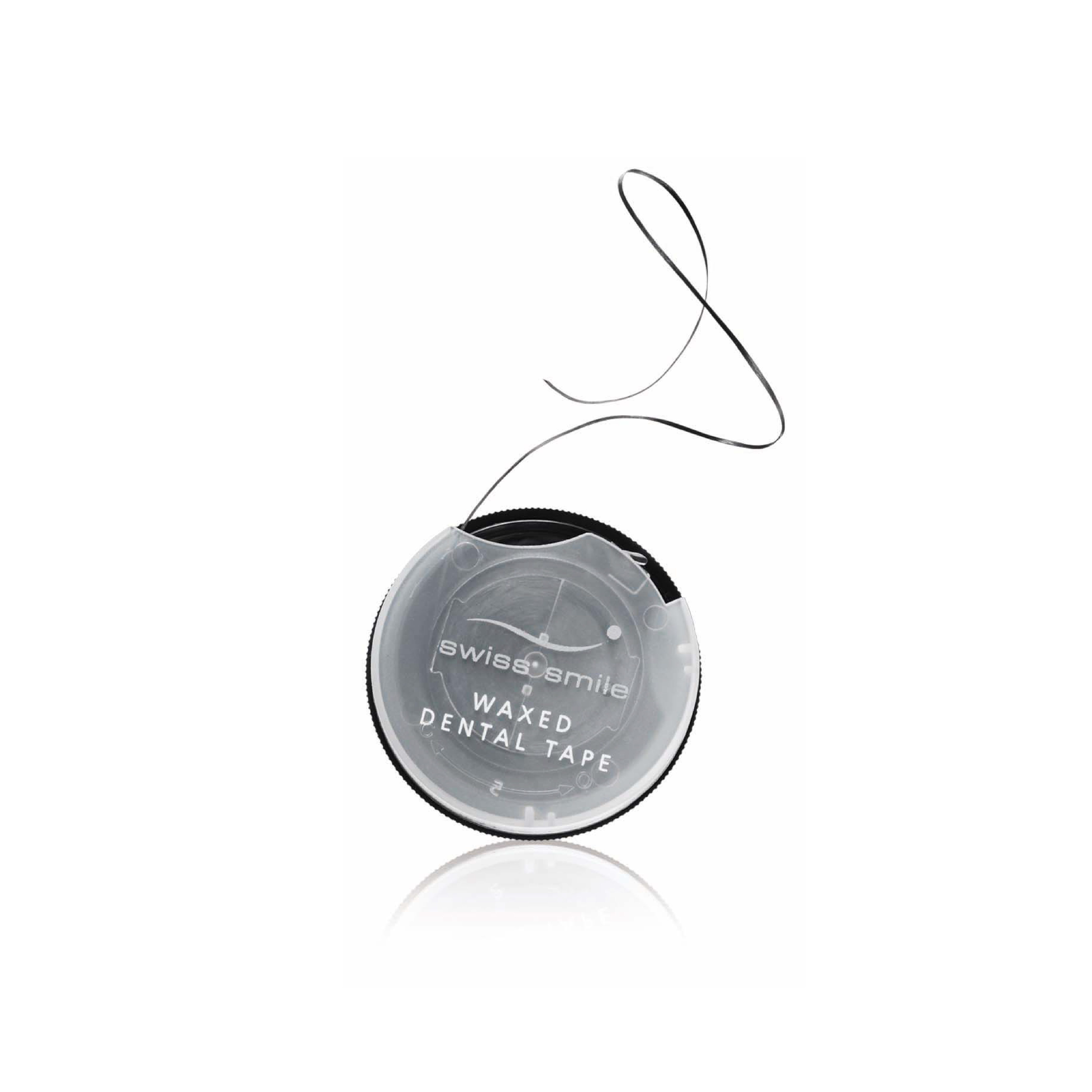 swiss smile Silky Tape waxed dental floss