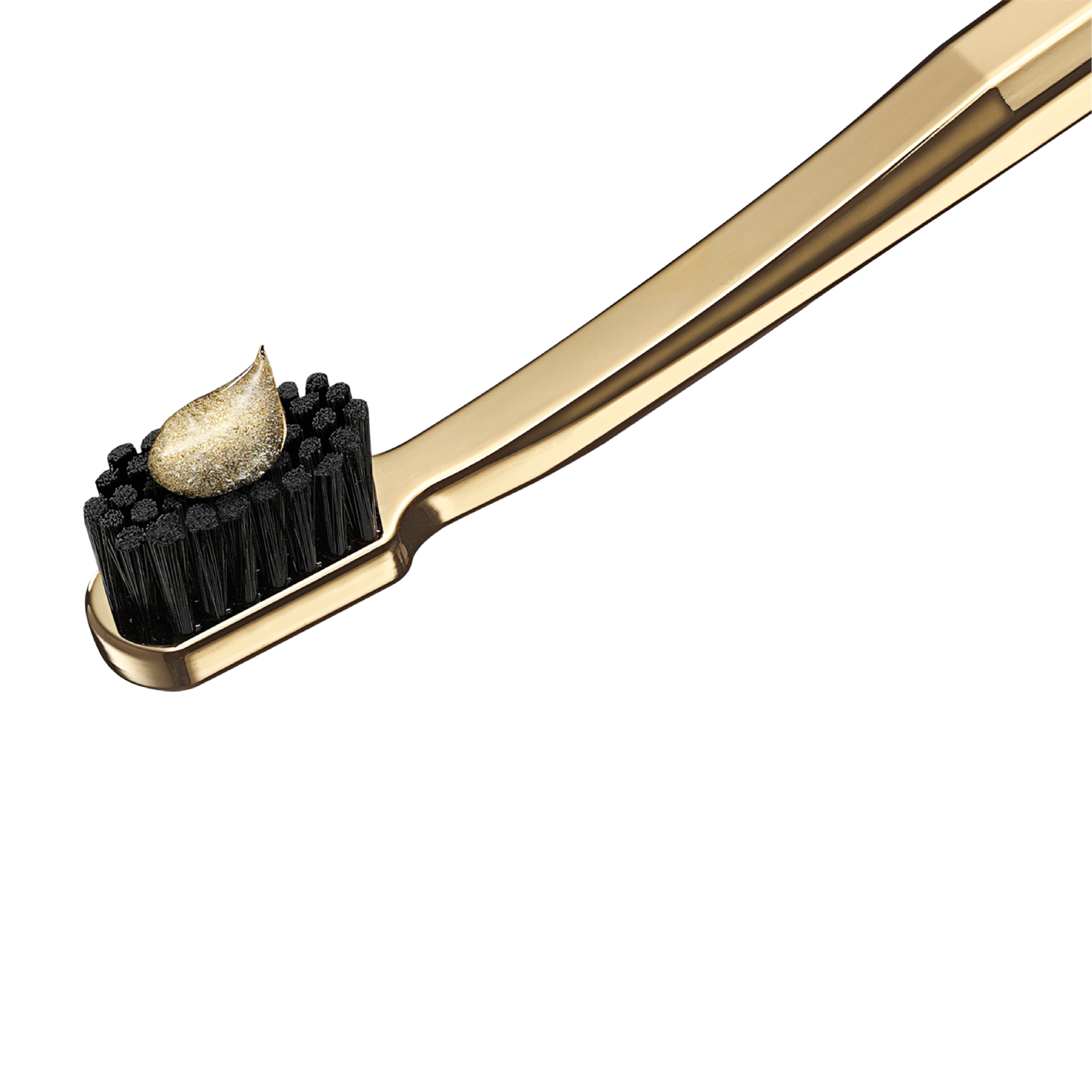 swiss smile 24 karat gold toothpaste and gold-plated toothbrush